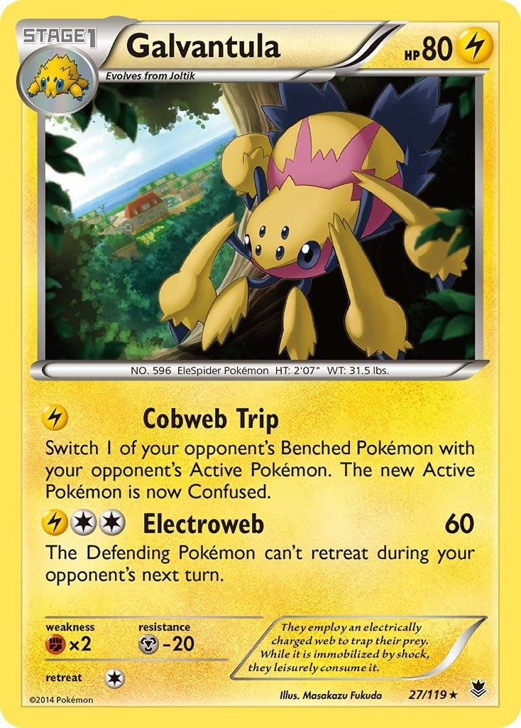 Image for Galvantula (27/119) (PHF) - Pokemon