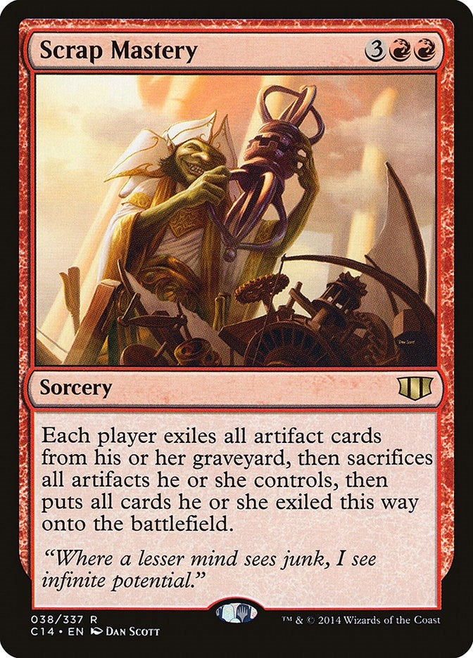 Image for Scrap Mastery (38) (C14) - Magic: The Gathering