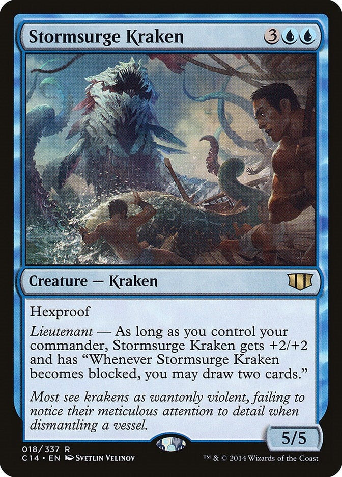 Image for Stormsurge Kraken (18) (C14) - Magic: The Gathering
