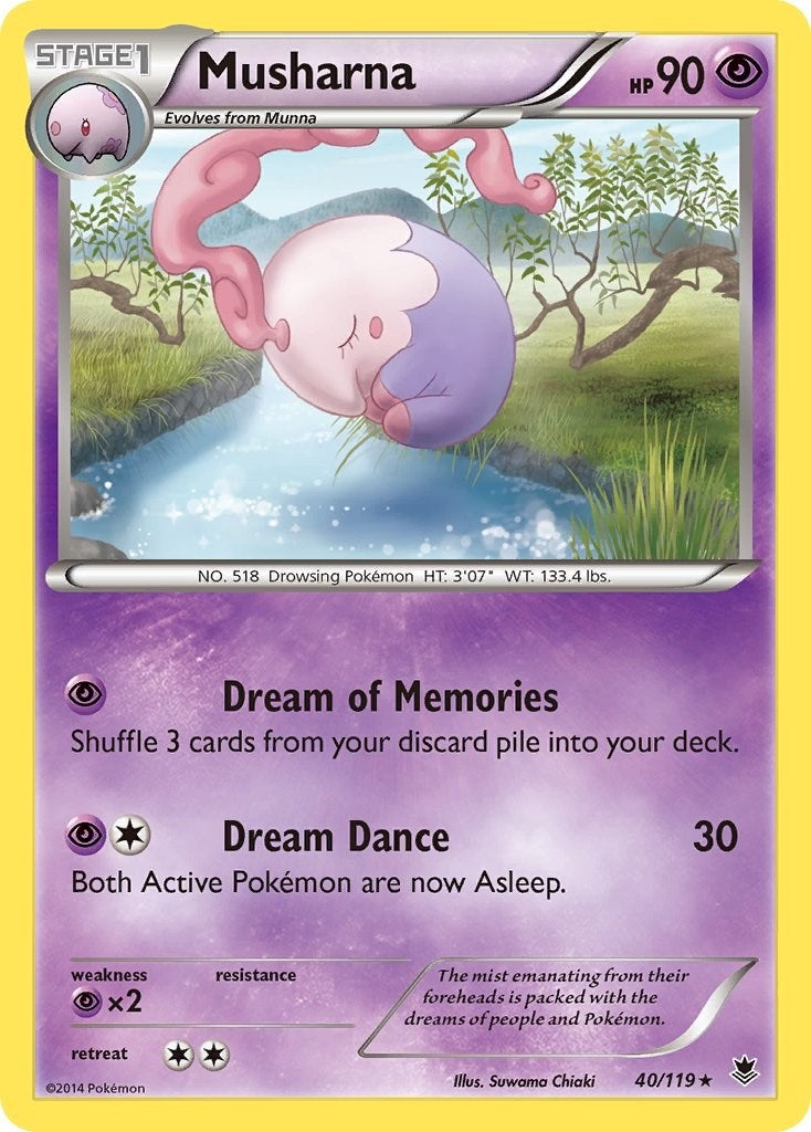 Image for Musharna (40/119) (PHF) - Pokemon