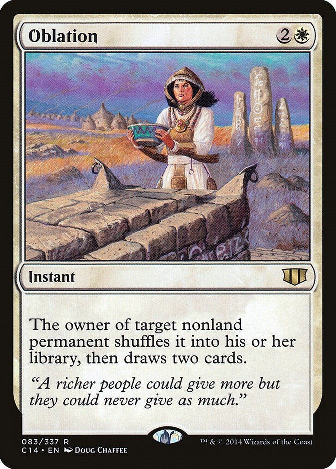 Image for Oblation (83) (C14) - Magic: The Gathering