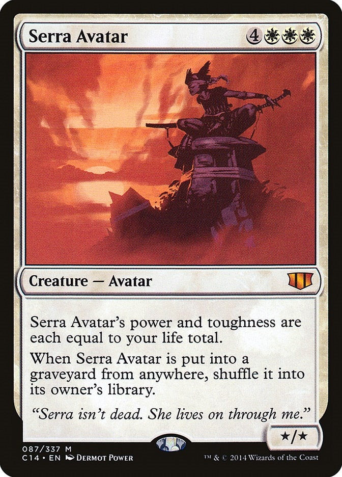 Image for Serra Avatar (87) (C14) - Magic: The Gathering