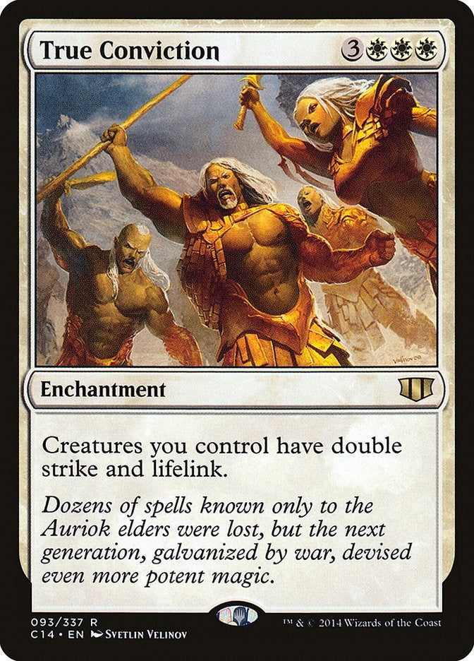 Image for True Conviction (93) - Magic: The Gathering