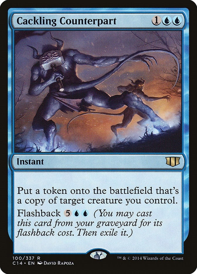 Image for Cackling Counterpart (100) (C14) - Magic: The Gathering