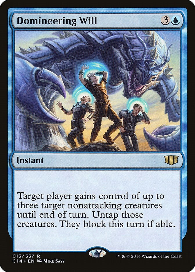 Image for Domineering Will (13) (C14) - Magic: The Gathering