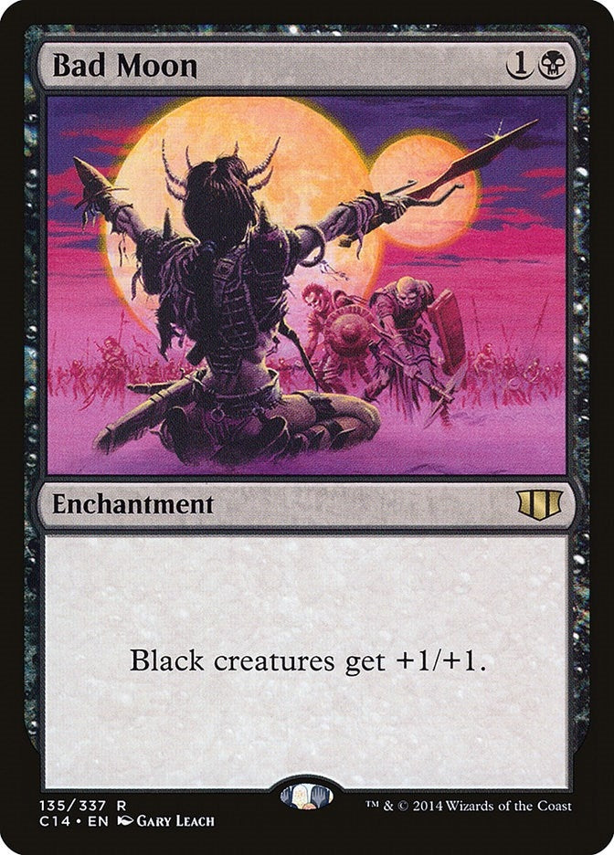 Image for Bad Moon (135) (C14) - Magic: The Gathering