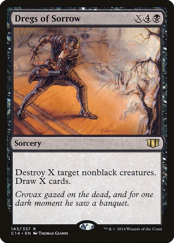 Image for Dregs of Sorrow (143) (C14) - Magic: The Gathering