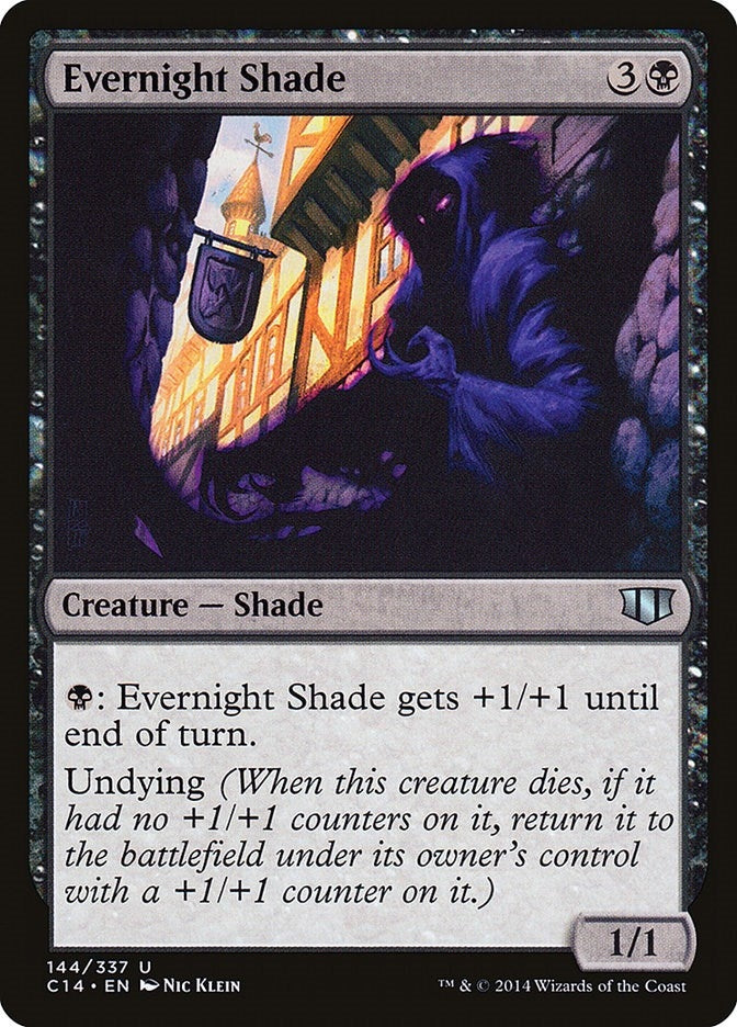 Image for Evernight Shade (144) (C14) - Magic: The Gathering