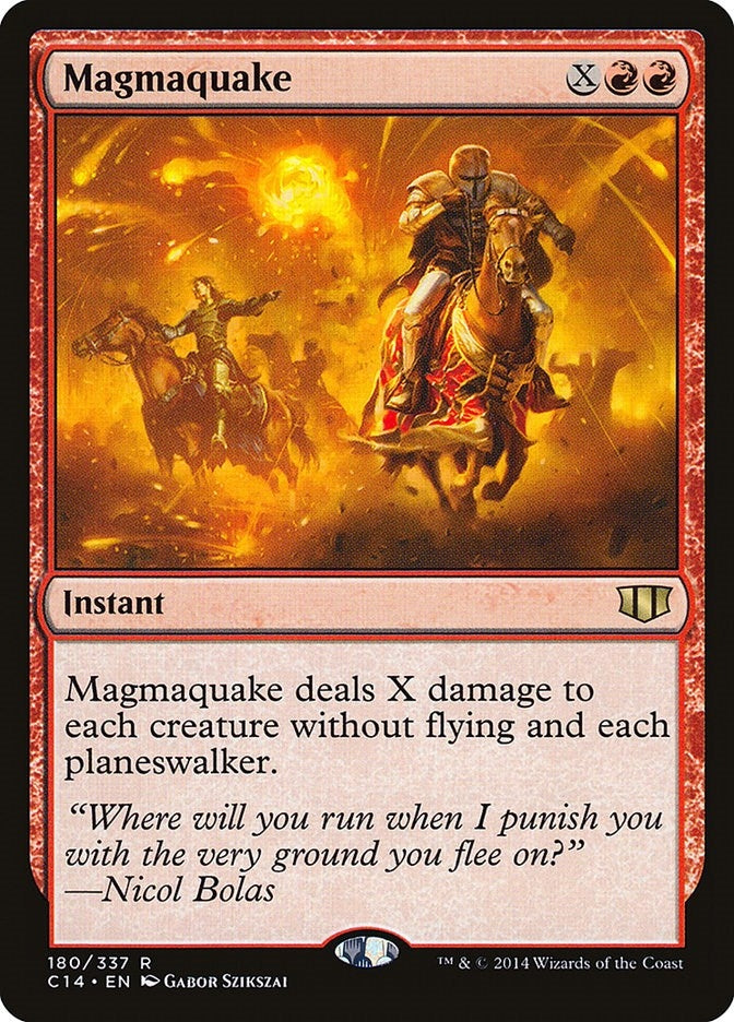 Image for Magmaquake (180) (C14) - Magic: The Gathering