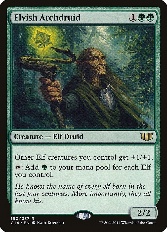 Image for Elvish Archdruid (190) - Magic: The Gathering