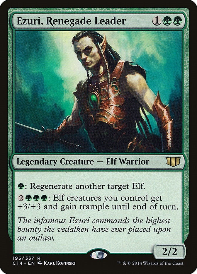 Image for Ezuri, Renegade Leader (195) (C14) - Magic: The Gathering