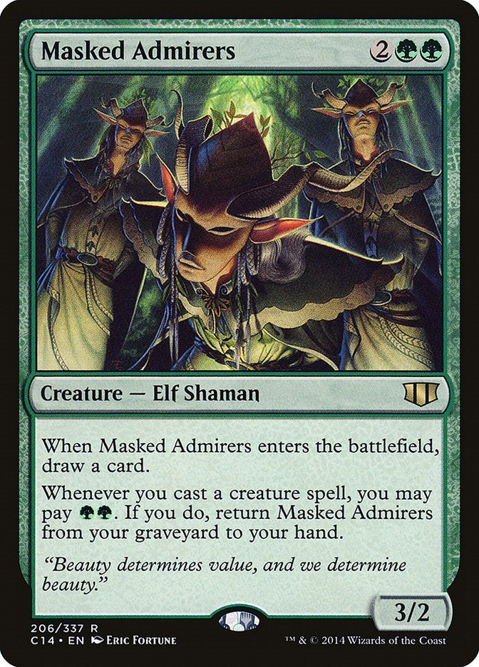 Image for Masked Admirers (206) - Magic: The Gathering