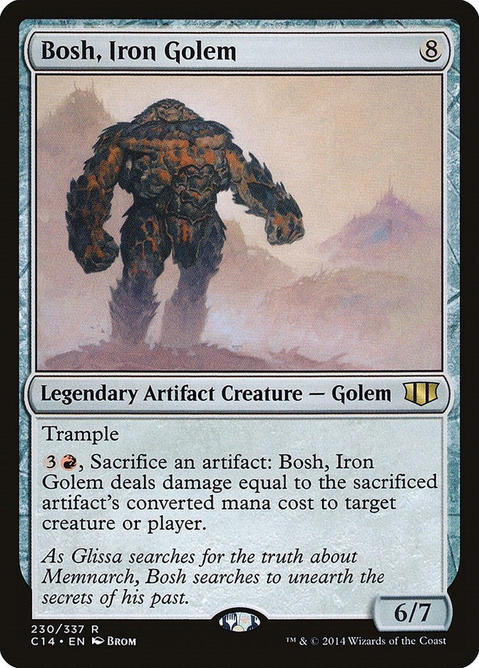 Image for Bosh, Iron Golem (230) (C14) - Magic: The Gathering