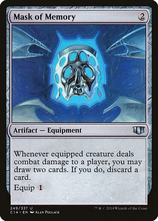 Image for Mask of Memory (249) (C14) - Magic: The Gathering