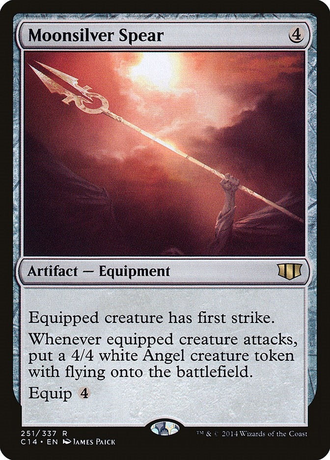 Image for Moonsilver Spear (251) (C14) - Magic: The Gathering