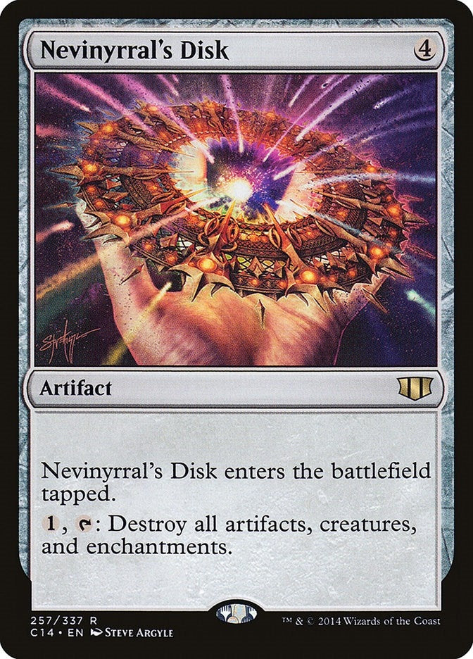 Image for Nevinyrral's Disk (257) (C14) - Magic: The Gathering