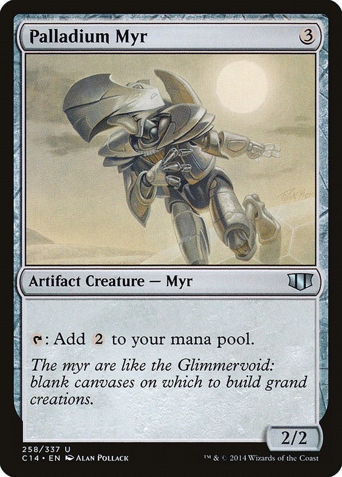 Image for Palladium Myr (258) (C14) - Magic: The Gathering