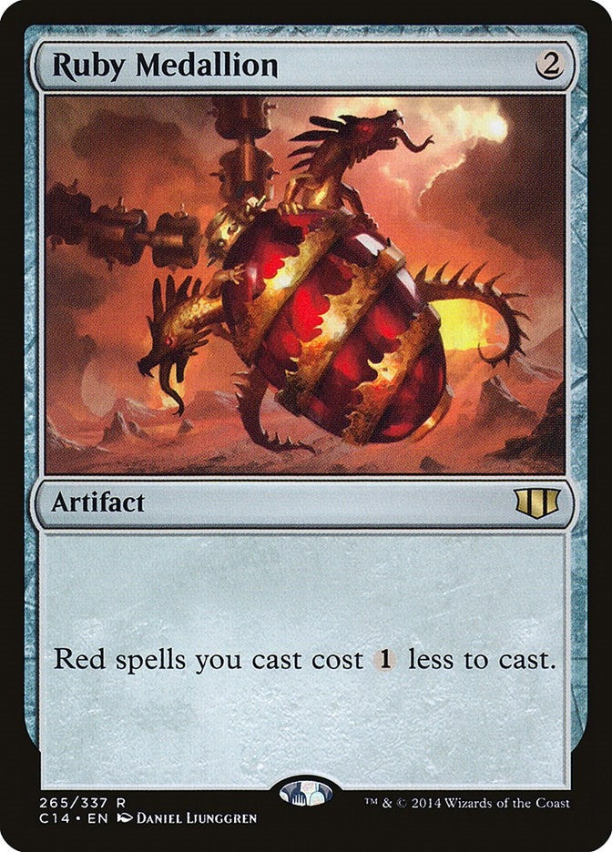 Image for Ruby Medallion (265) (C14) - Magic: The Gathering