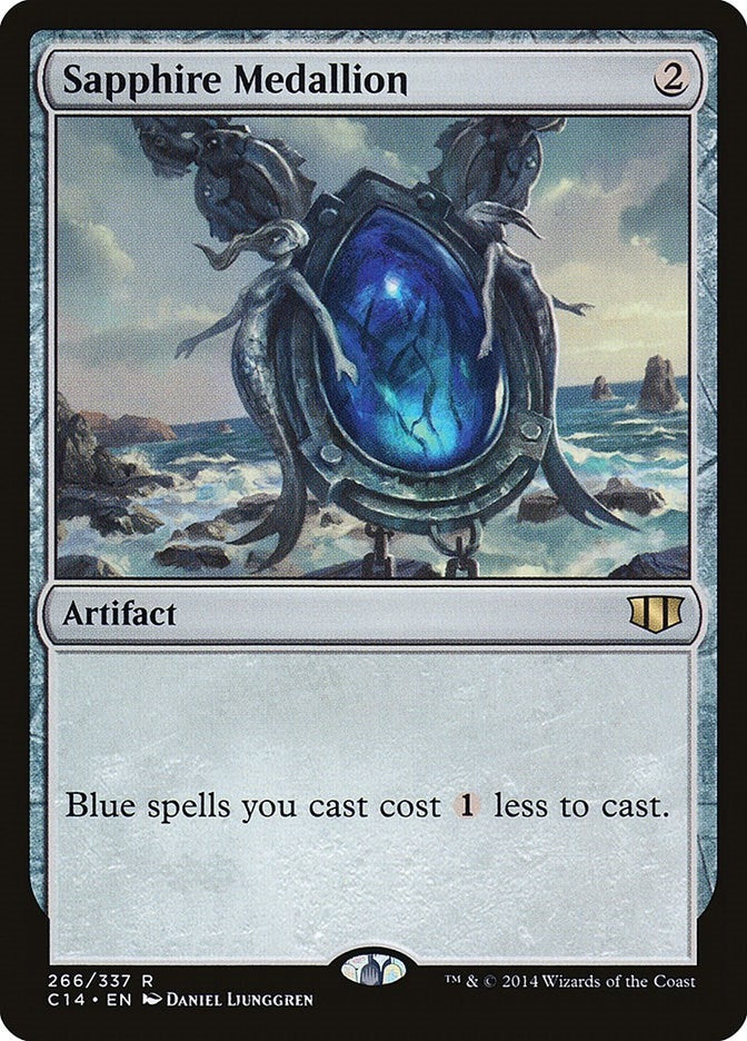 Image for Sapphire Medallion (266) (C14) - Magic: The Gathering