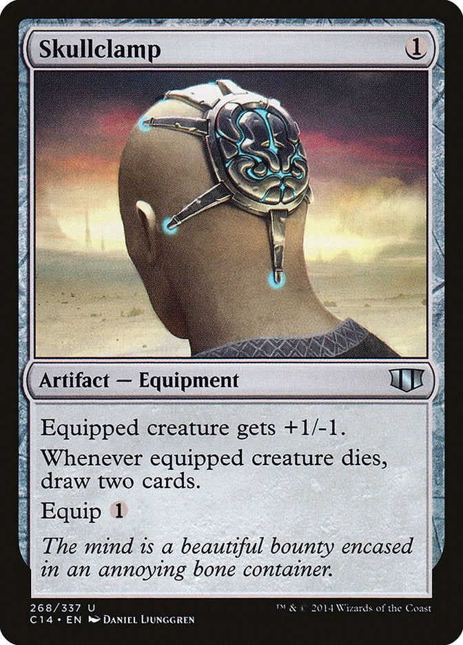 Image for Skullclamp (268) - Magic: The Gathering