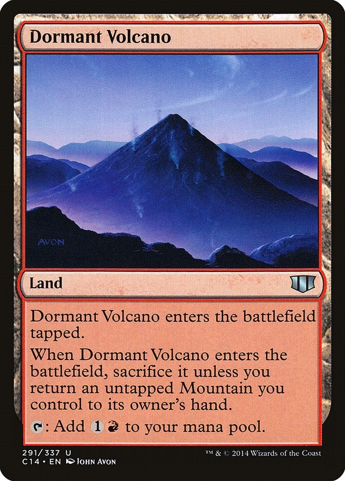 Image for Dormant Volcano (C14) - Magic: The Gathering