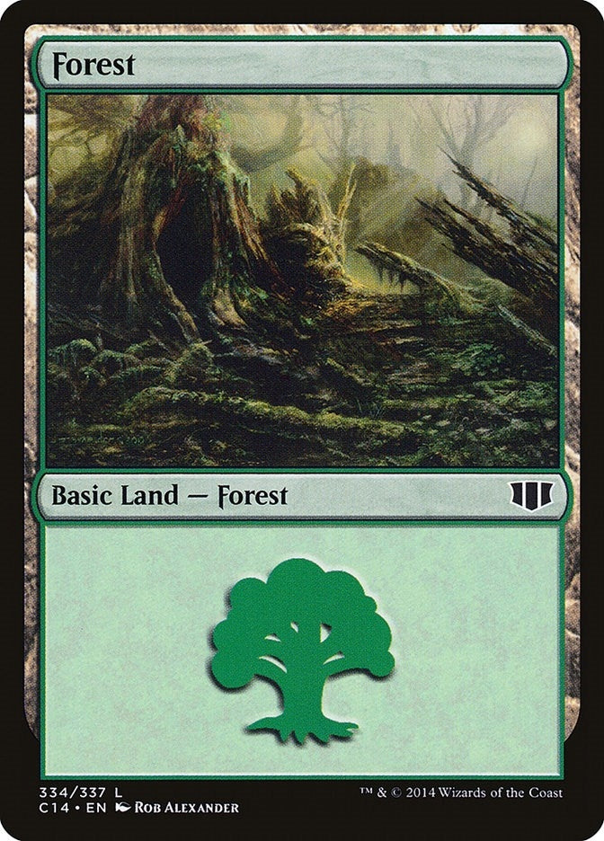 Image for Forest (334) (334) (C14) - Magic: The Gathering