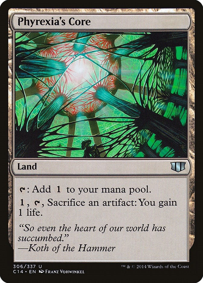 Image for Phyrexia's Core (306) (C14) - Magic: The Gathering