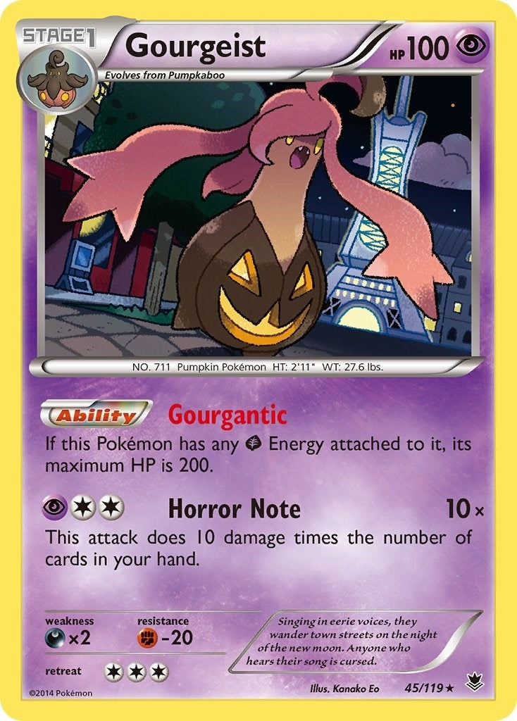 Image for Gourgeist (45/119) (PHF) - Pokemon