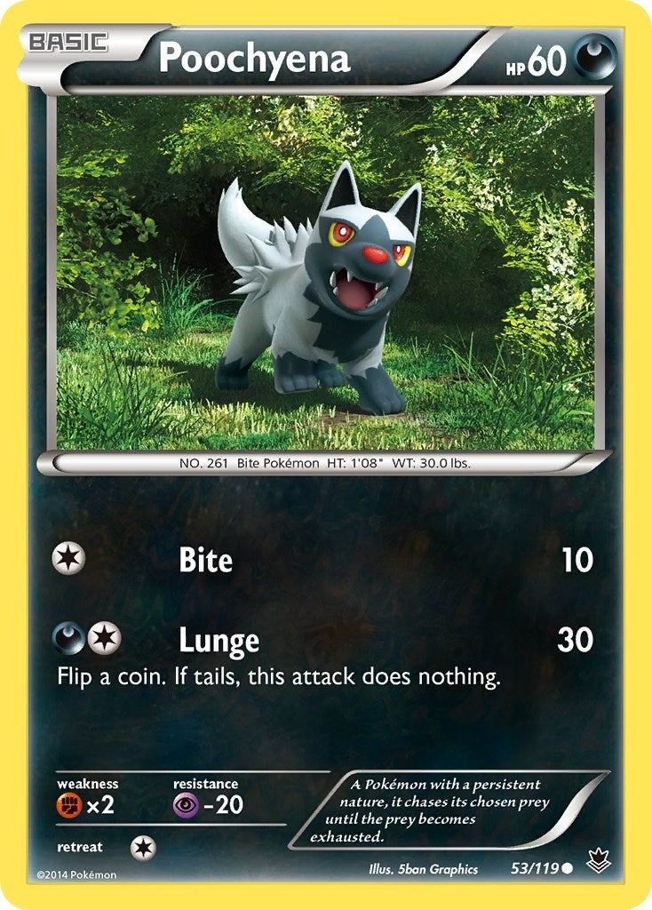 Image for Poochyena (53/119) (PHF) - Pokemon