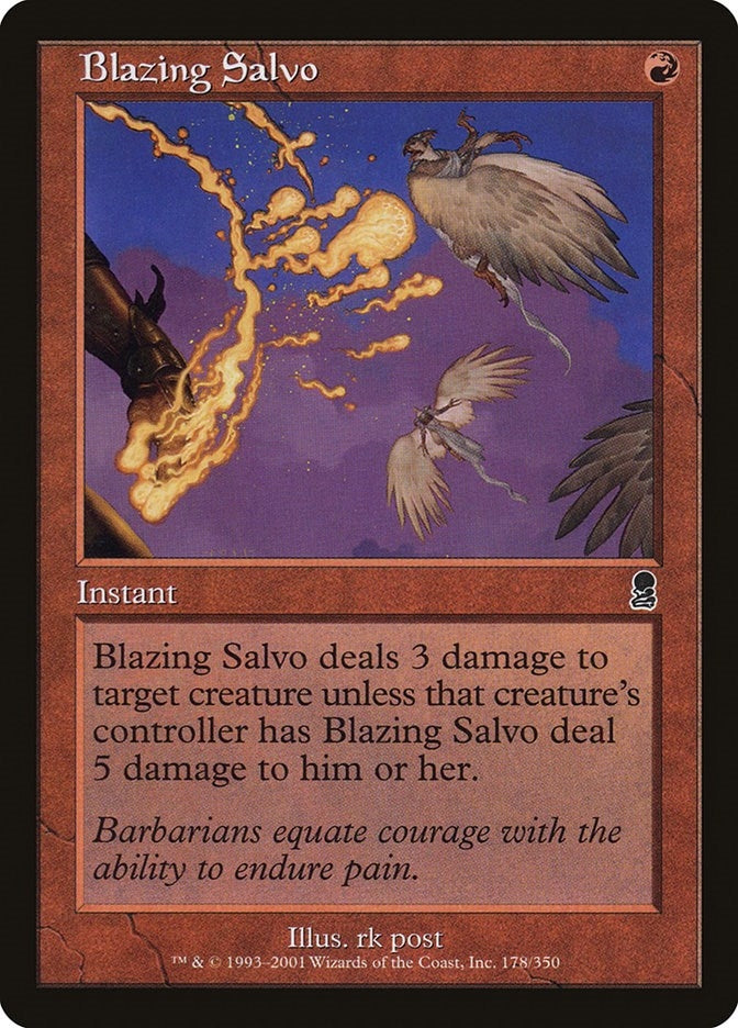 Image for Blazing Salvo (178) - Magic: The Gathering