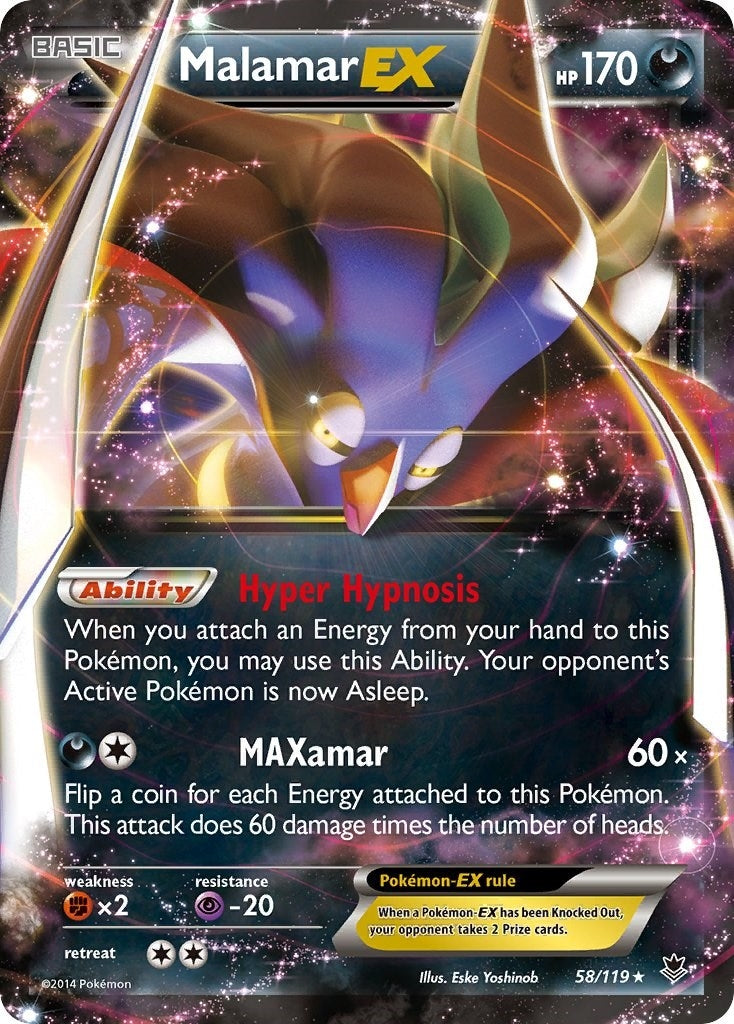 Image for Malamar EX (58/119) (PHF) - Pokemon