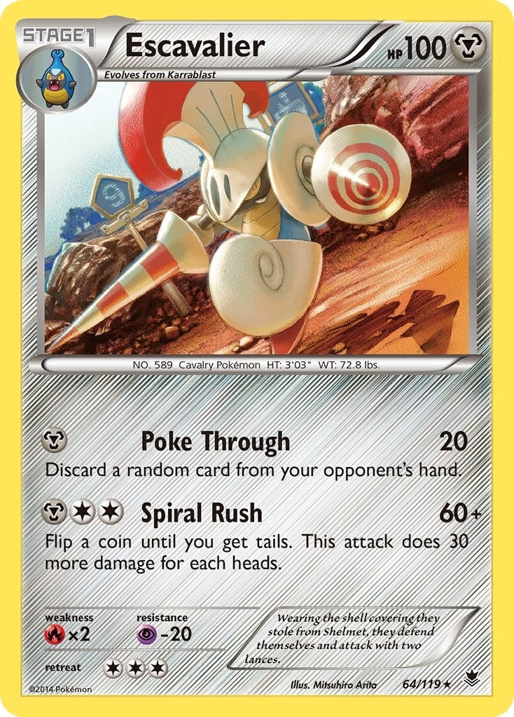 Image for Escavalier (64/119) (PHF) - Pokemon