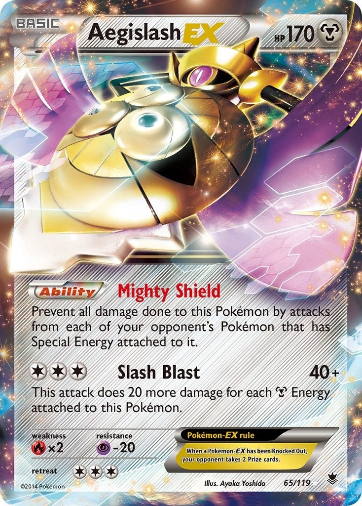 Image for Aegislash EX (65/119) (PHF) - Pokemon