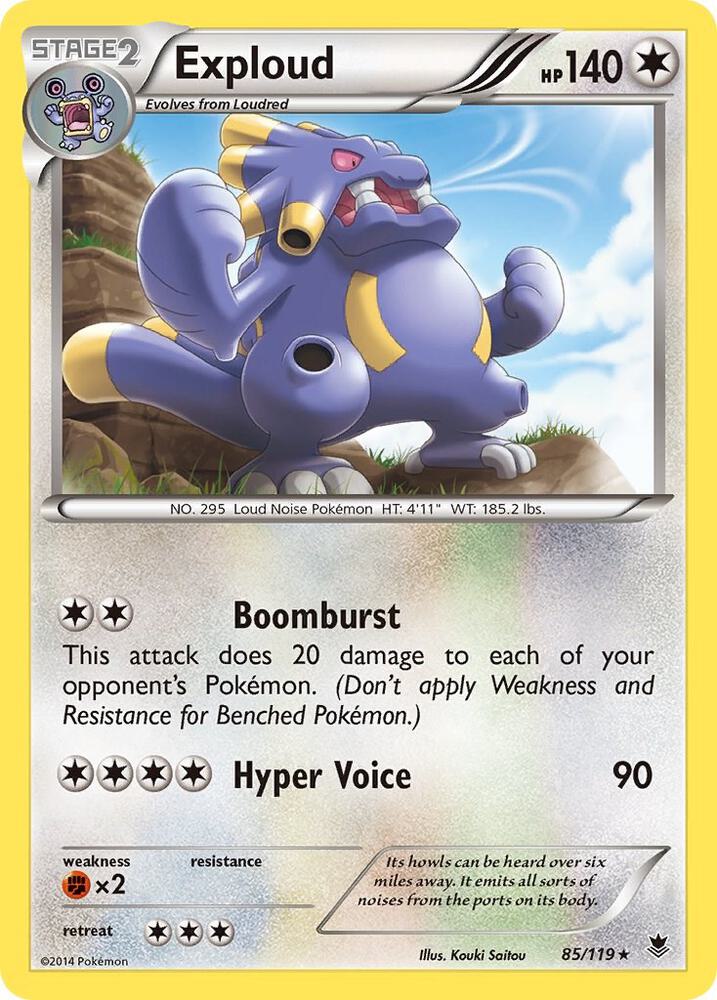 Image for Exploud (85/119) (PHF) - Pokemon