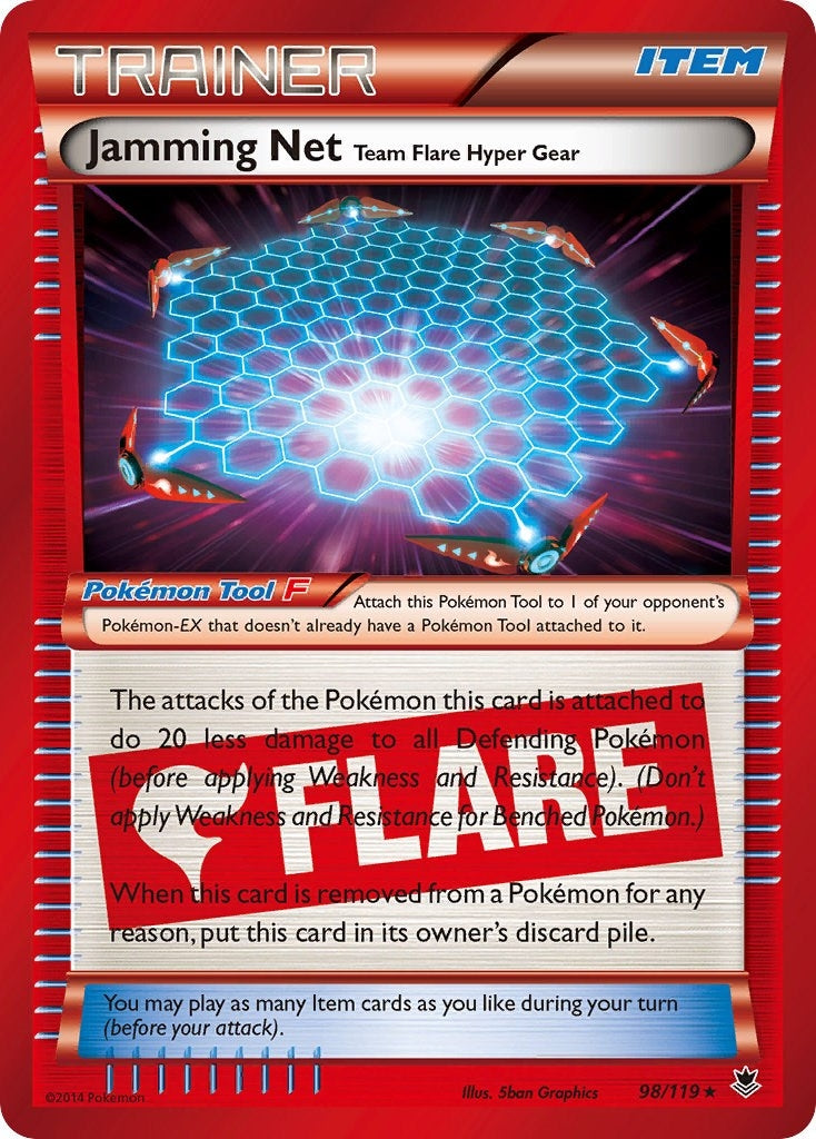 Image for Jamming Net (98/119) (PHF) - Pokemon