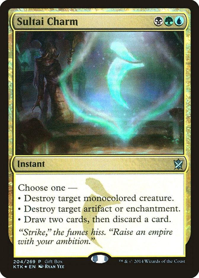 Image for Sultai Charm (204) - Magic: The Gathering