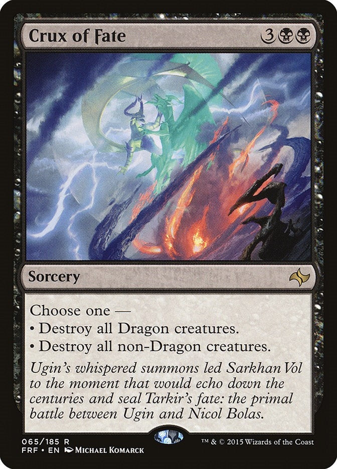 Image for Crux of Fate (65) - Magic: The Gathering