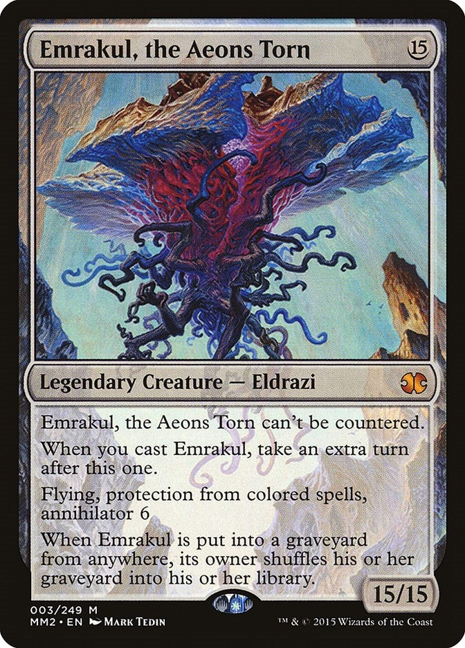 Image for Emrakul, the Aeons Torn (3) (MM2) - Magic: The Gathering