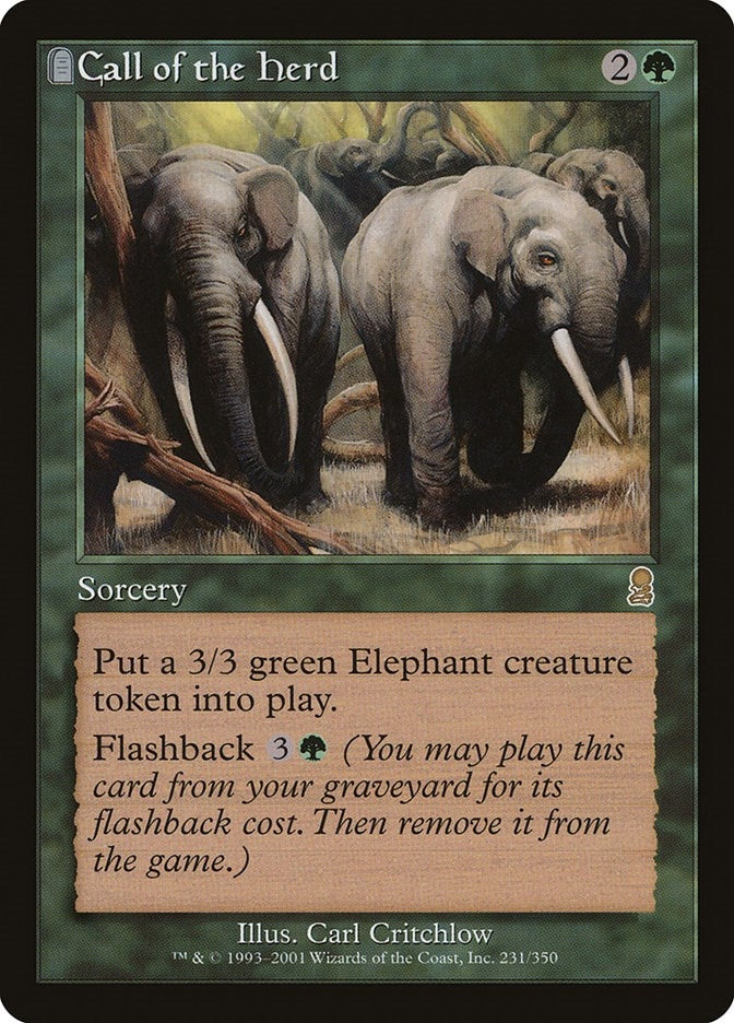 Image for Call of the Herd (231) - Magic: The Gathering