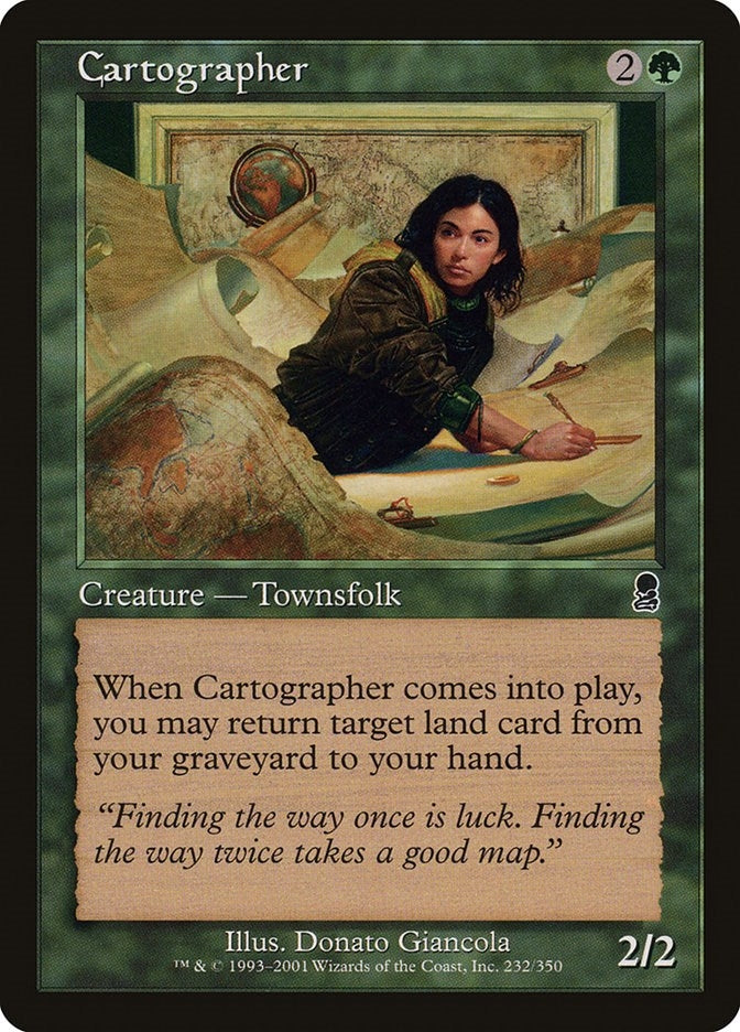 Image for Cartographer (232) - Magic: The Gathering