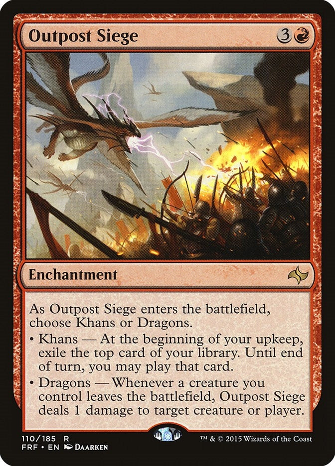 Image for Outpost Siege (110) (FRF) - Magic: The Gathering