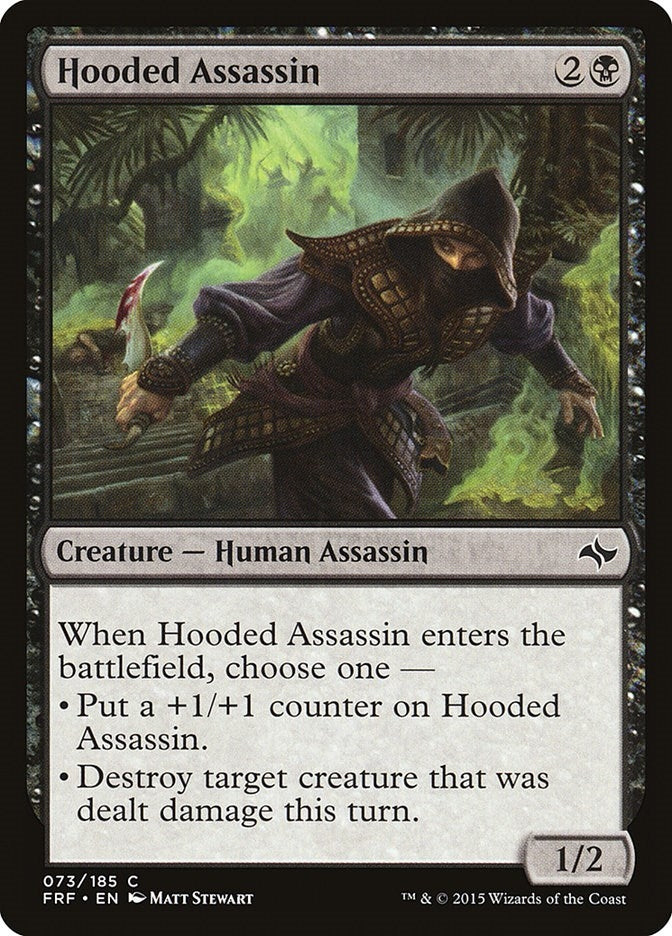 Image for Hooded Assassin (73) (FRF) - Magic: The Gathering