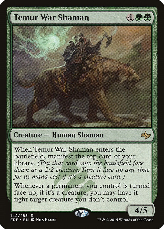 Image for Temur War Shaman (142) - Magic: The Gathering