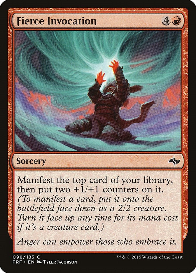 Image for Fierce Invocation (98) - Magic: The Gathering