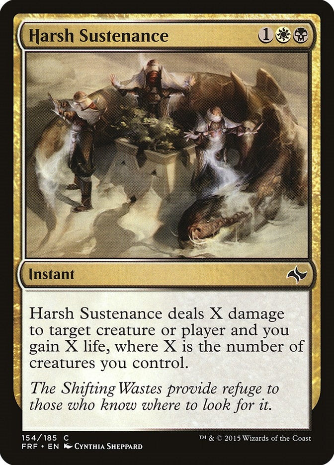 Image for Harsh Sustenance (154) (FRF) - Magic: The Gathering