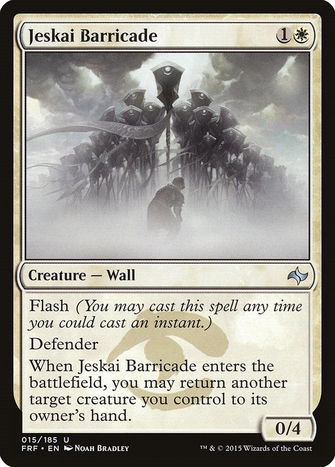 Image for Jeskai Barricade (15) - Magic: The Gathering