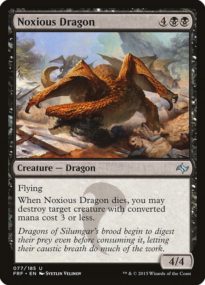 Image for Noxious Dragon (77) (FRF) - Magic: The Gathering