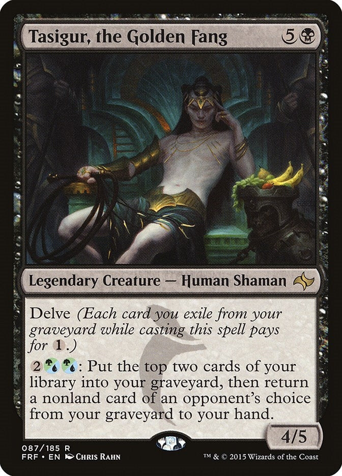 Image for Tasigur, the Golden Fang (87) - Magic: The Gathering