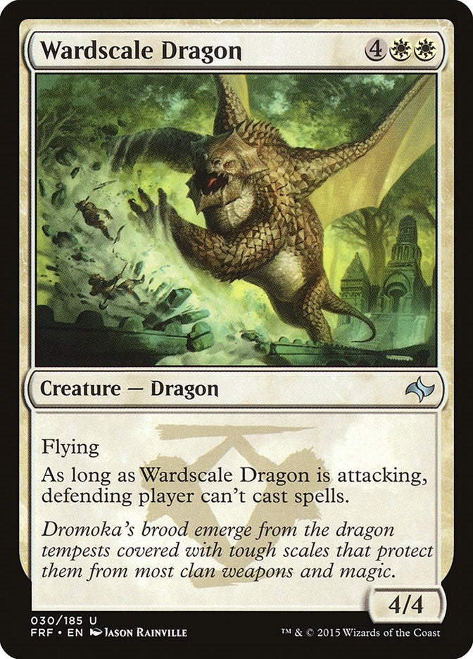 Image for Wardscale Dragon (30) (FRF) - Magic: The Gathering