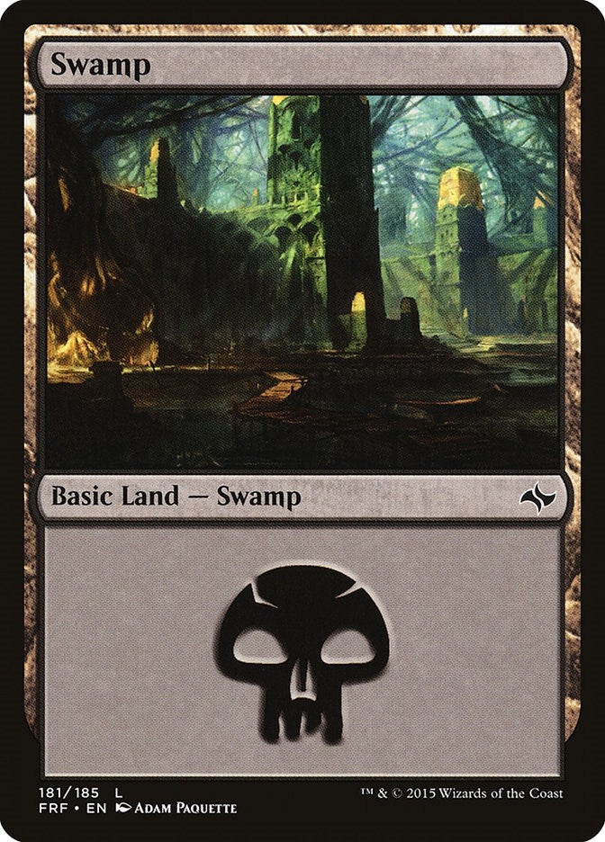 Image for Swamp (181) (181) (FRF) - Magic: The Gathering
